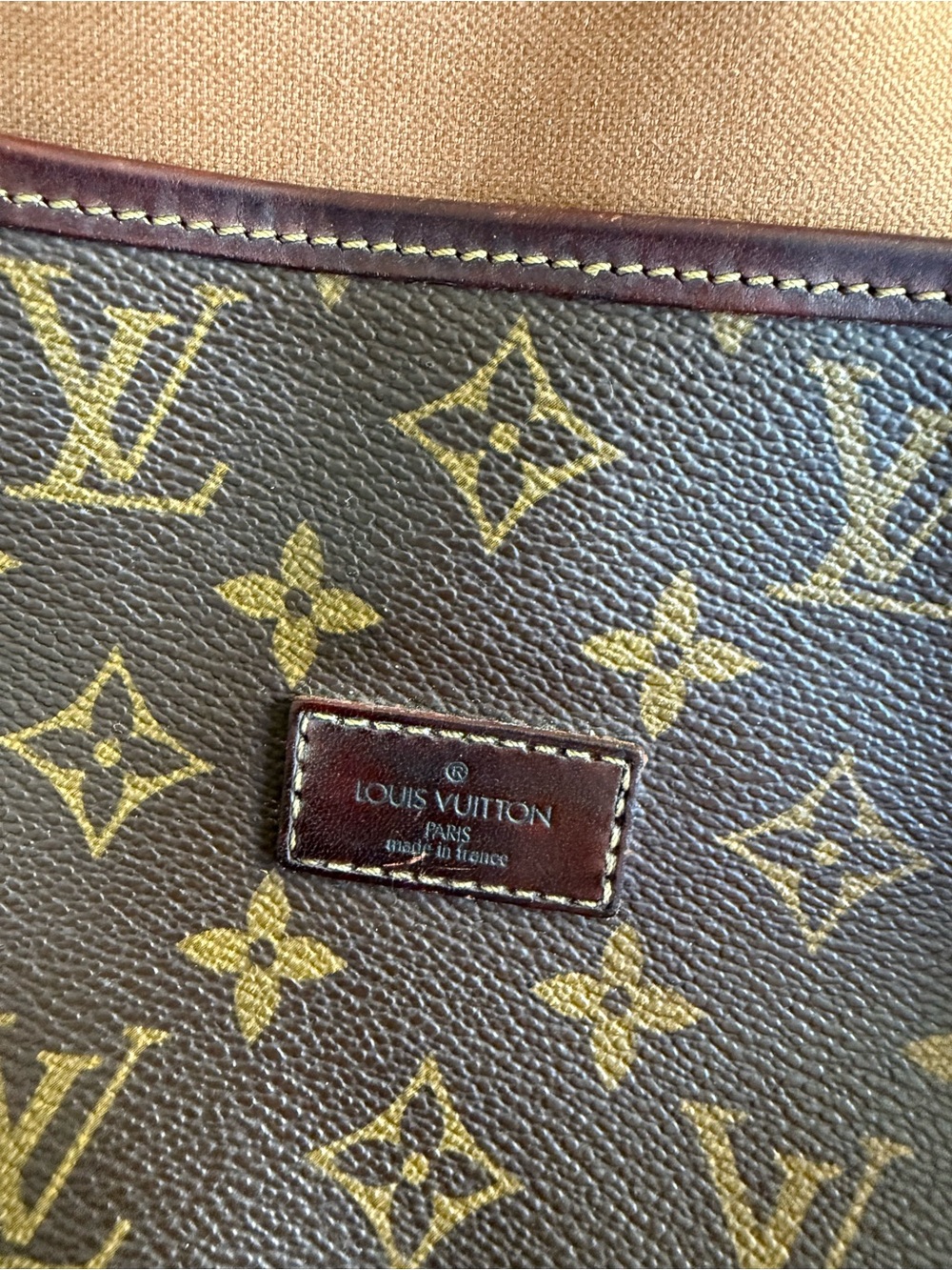 LV Monogram Bag, Altered Fringe DIY - Picture 13 of 17